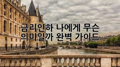 금리인하, 나에게 무슨 의미일까? 완벽 가이드